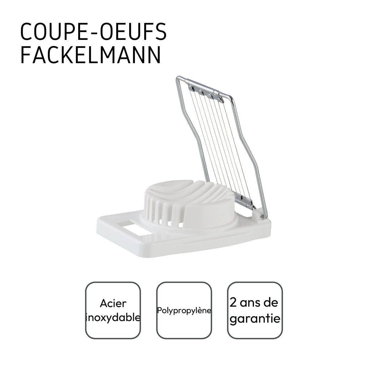Coupe-œuf Fackelmann Handmade Tradition