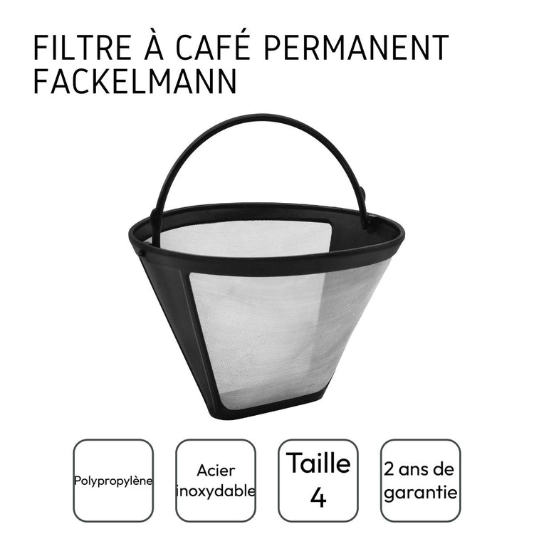 Filtre à café réutilisable GR4 Fackelmann
