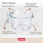 Verre mesureur en borosilicate 500 ml Zenker