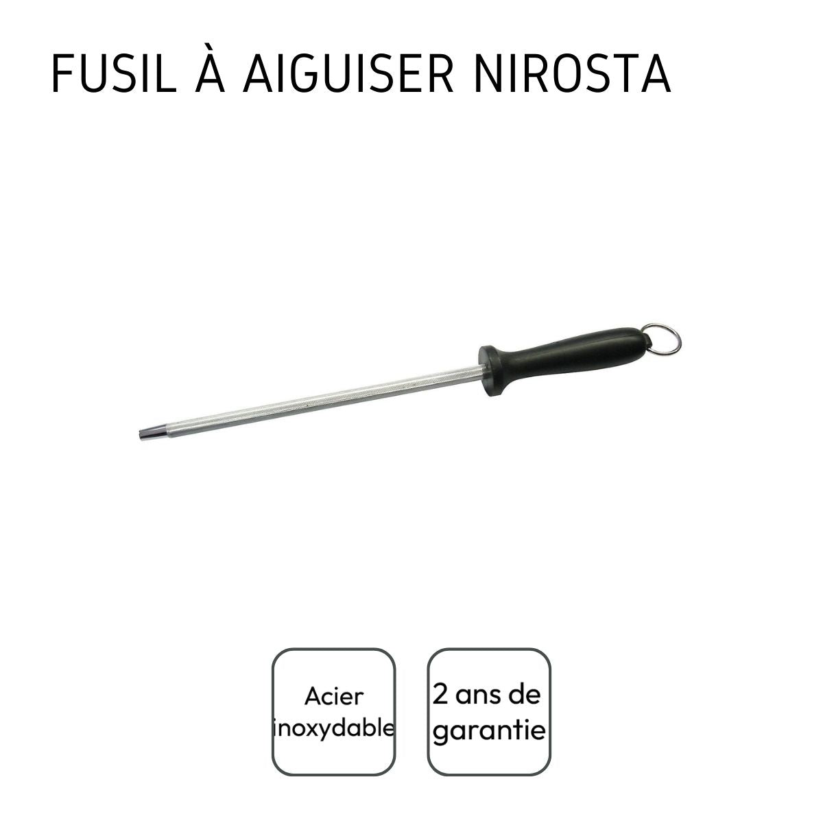 Fusil à aiguiser Nirosta OPTIMA 30,5 cm