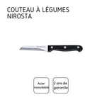 Couteau à légumes 18 cm Nirosta Mega