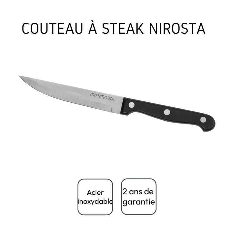 Couteau à steak Nirosta Mega 21 cm