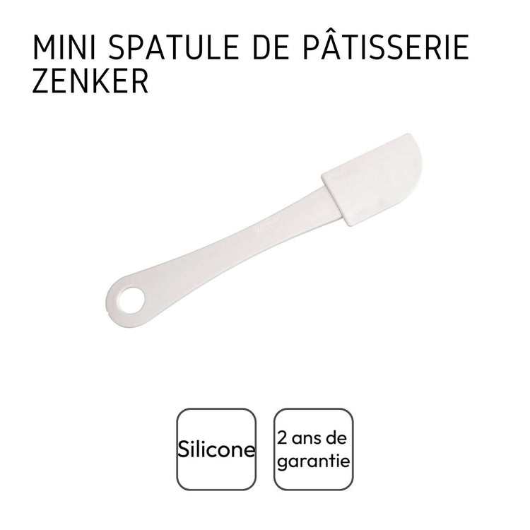 Spatule de pâtisserie blanche 18,5 cm Zenker