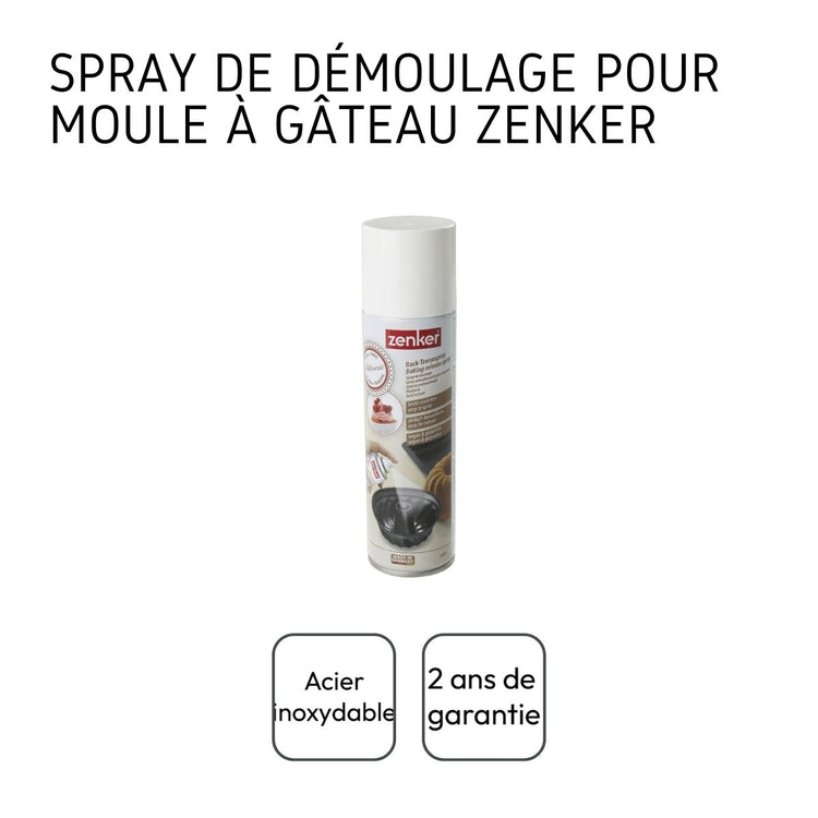 Spray de démoulage pour moule à gâteau 200 ml Zenker