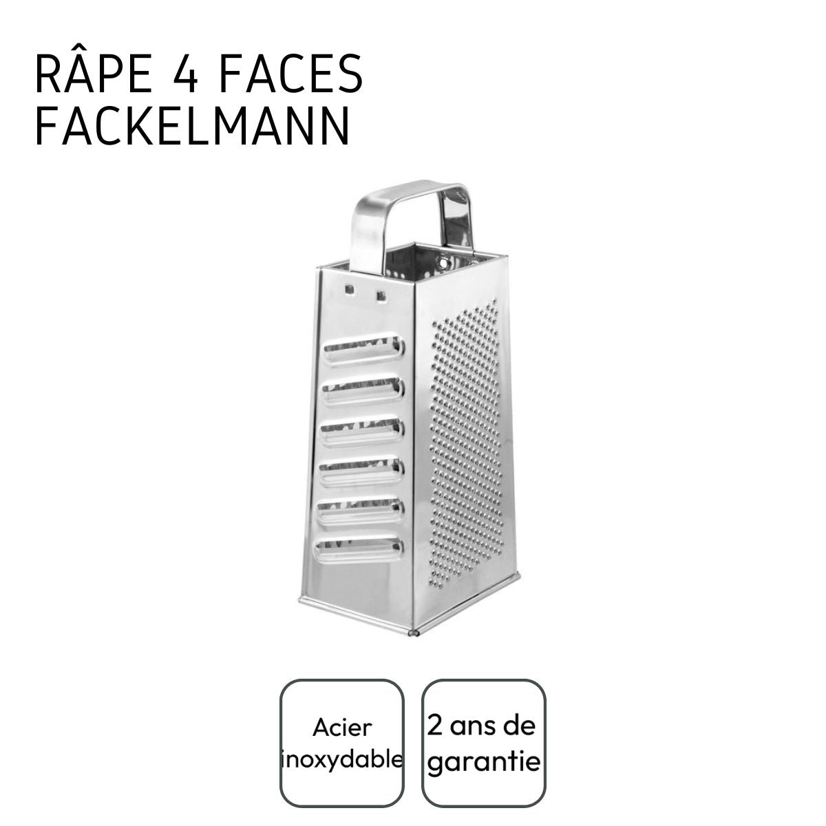 Râpe quatre face multiusage Fackelmann Handmade Tradition