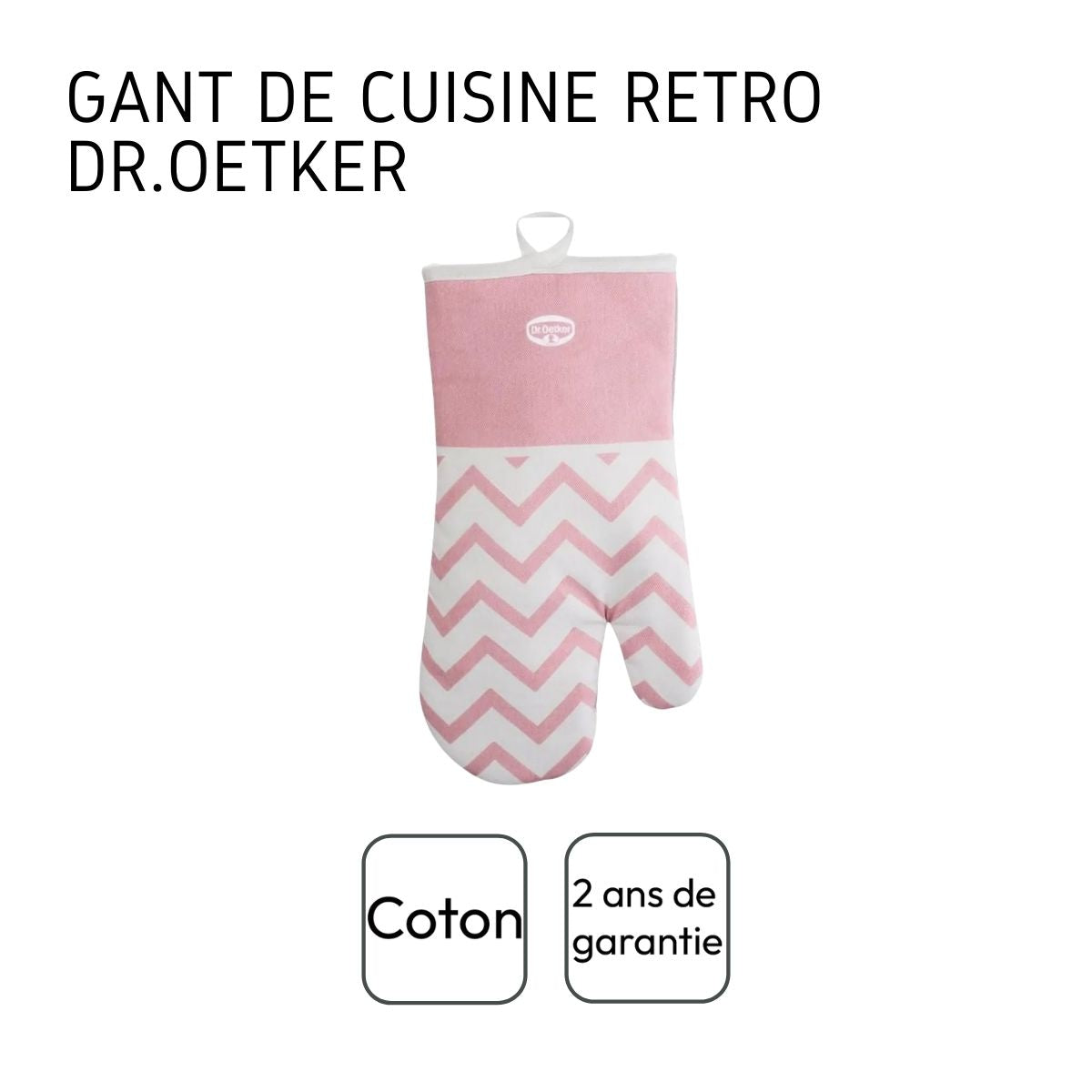 Gant de cuisine Dr Oetker