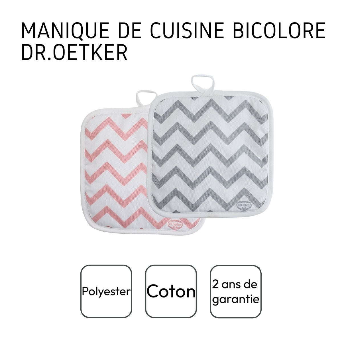 Manique de cuisine Dr Oetker