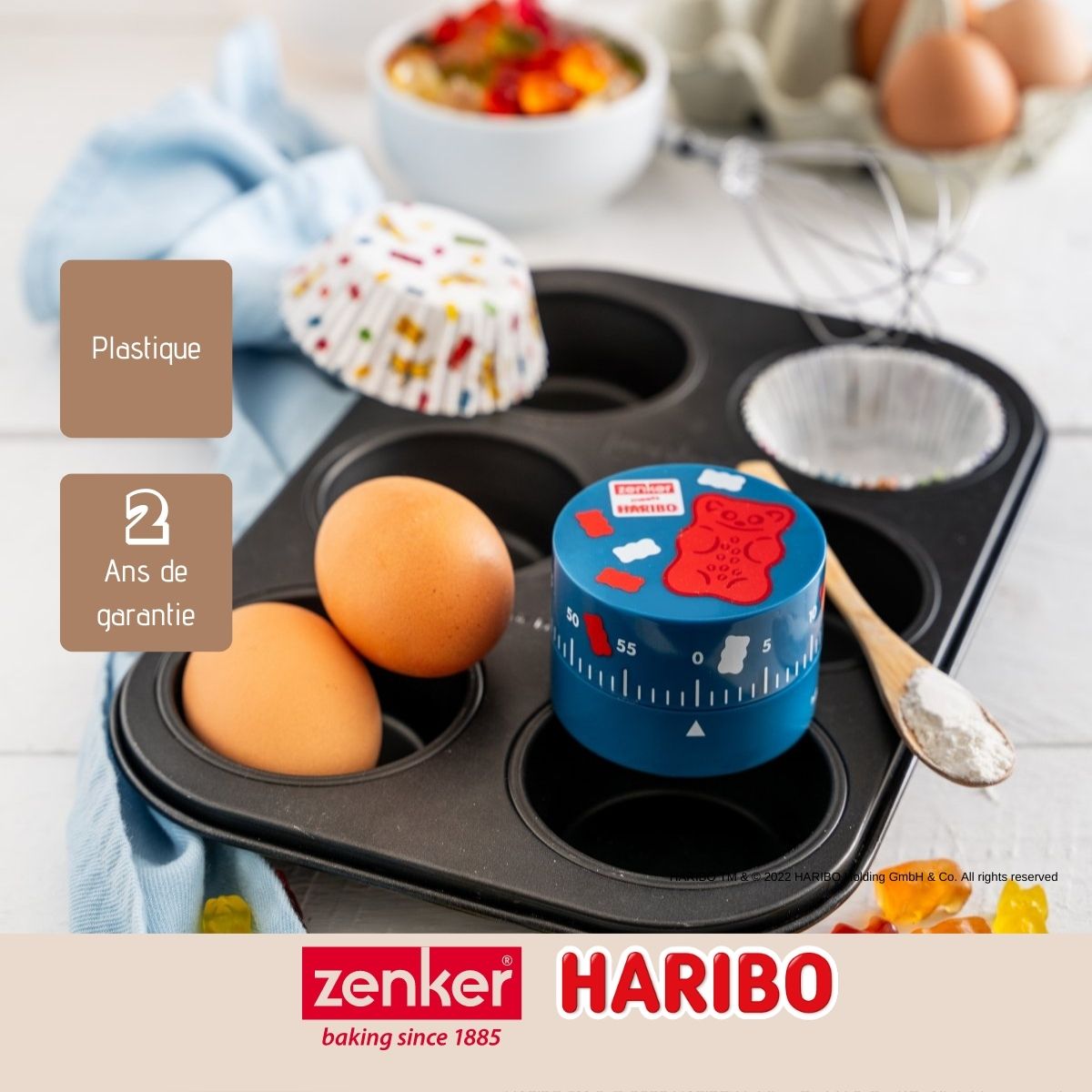 Minuteur de cuisine pour enfants 60 minutes Zenker Haribo