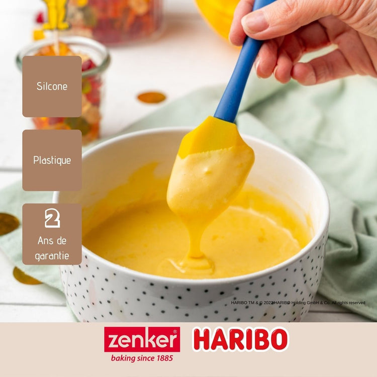 Spatule de cuisine et de pâtisserie en silicone 18 cm Zenker Haribo