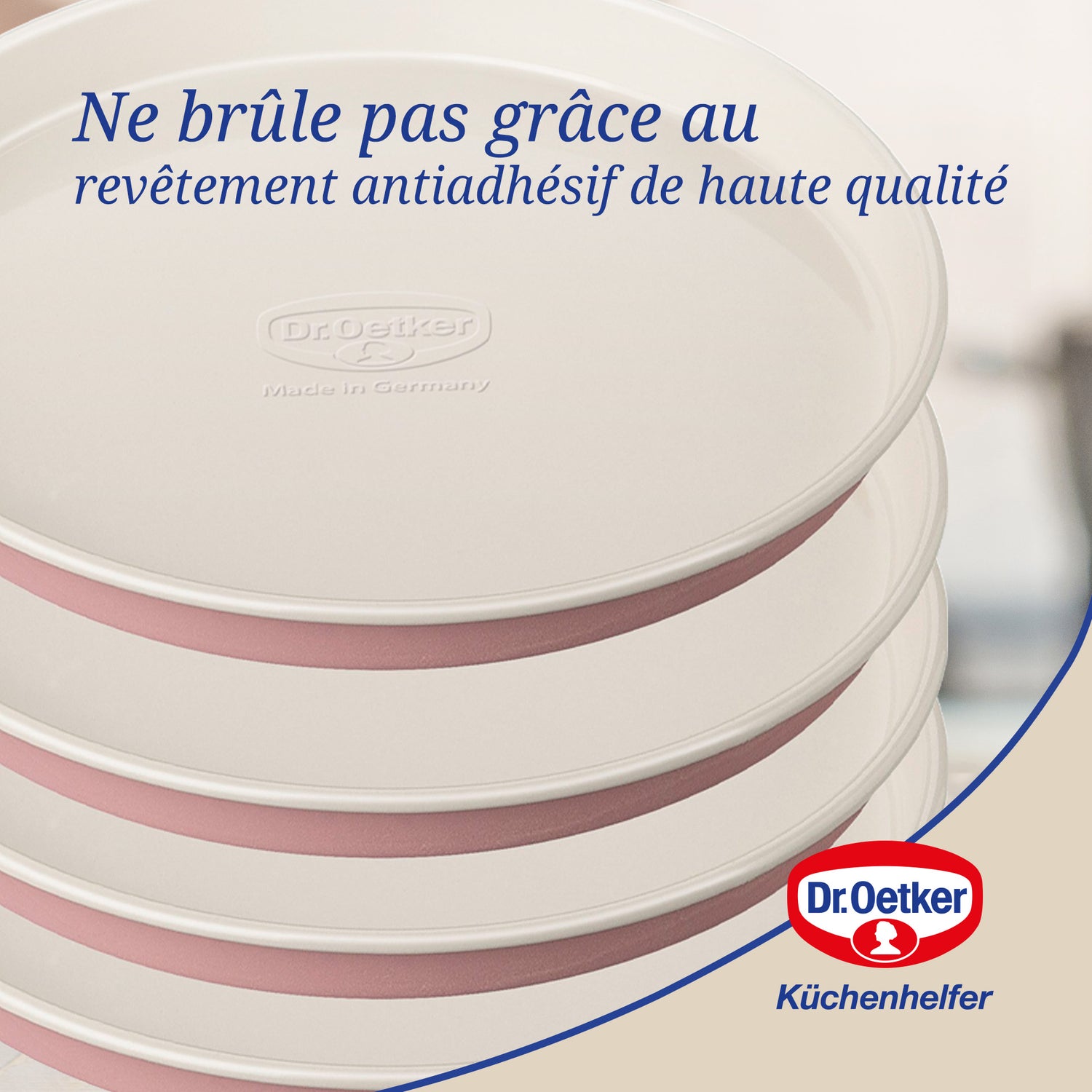 Set 4 moules pour gâteaux à étages Ø 17 cm Dr. Oetker Rétro