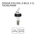 Bec verseur doseur à alcool 2 cl avec bille Fackelmann Bar Concept