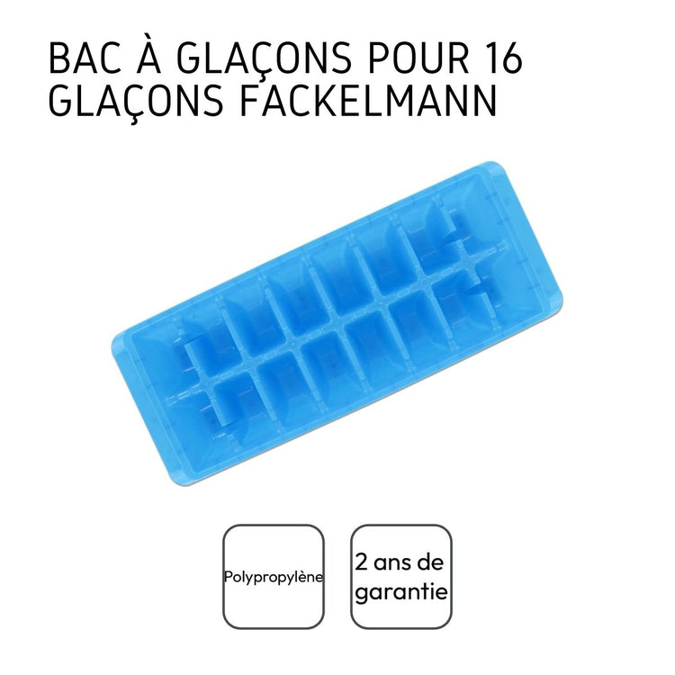 Bac à glaçons bleu capacité 16 glaçons Fackelmann Bar Concept