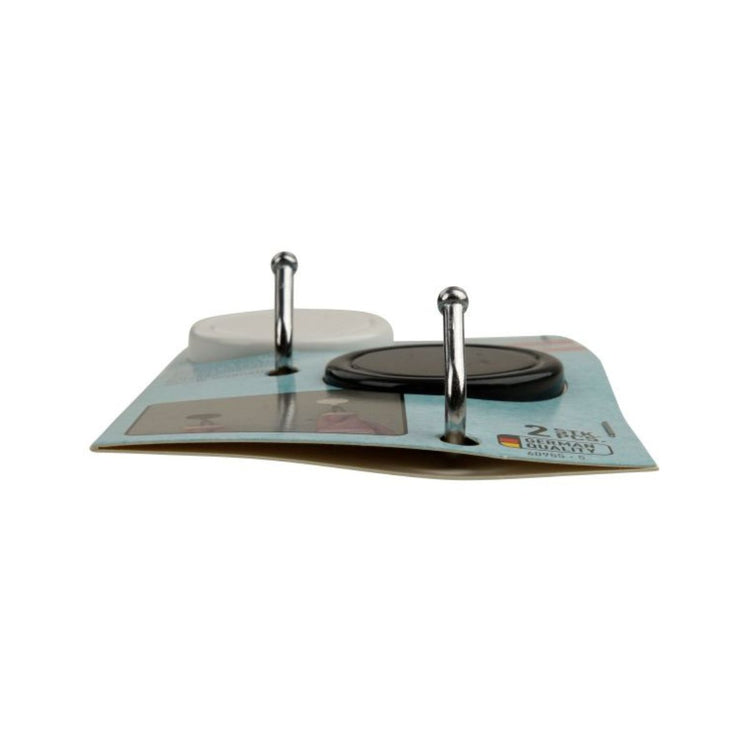 Lot de 2 crochets muraux magnétiques Fackelmann Tecno