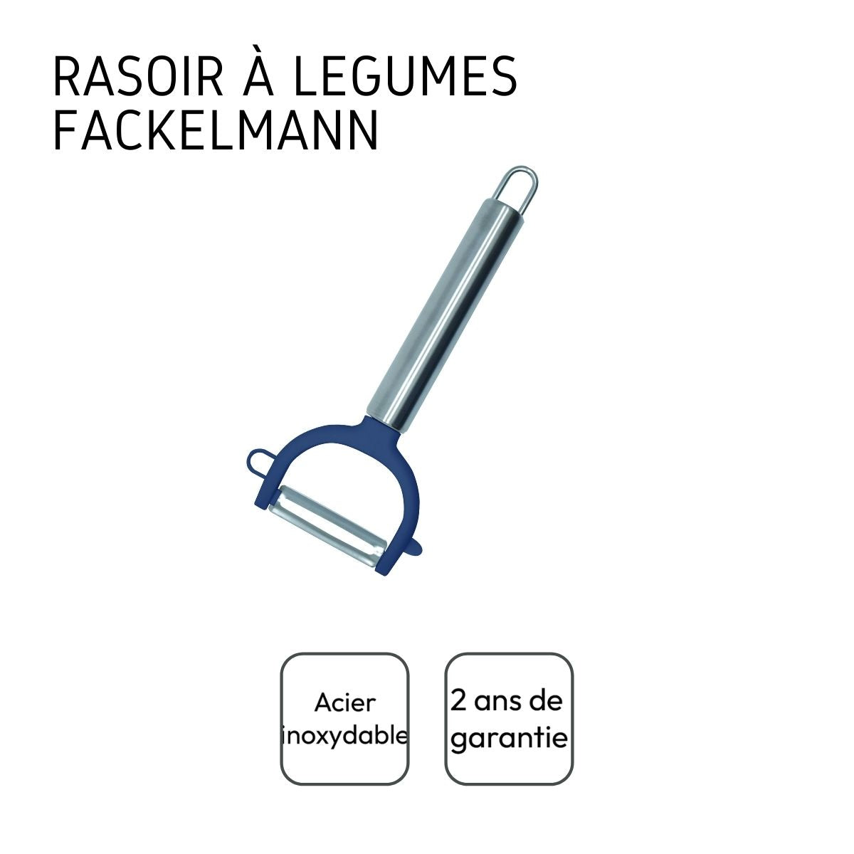 Rasoir à légumes éplucheur à légumes Fackelmann Elemental
