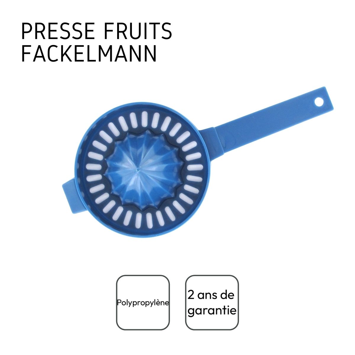Presse agrumes manuel avec poignée Fackelmann Elemental