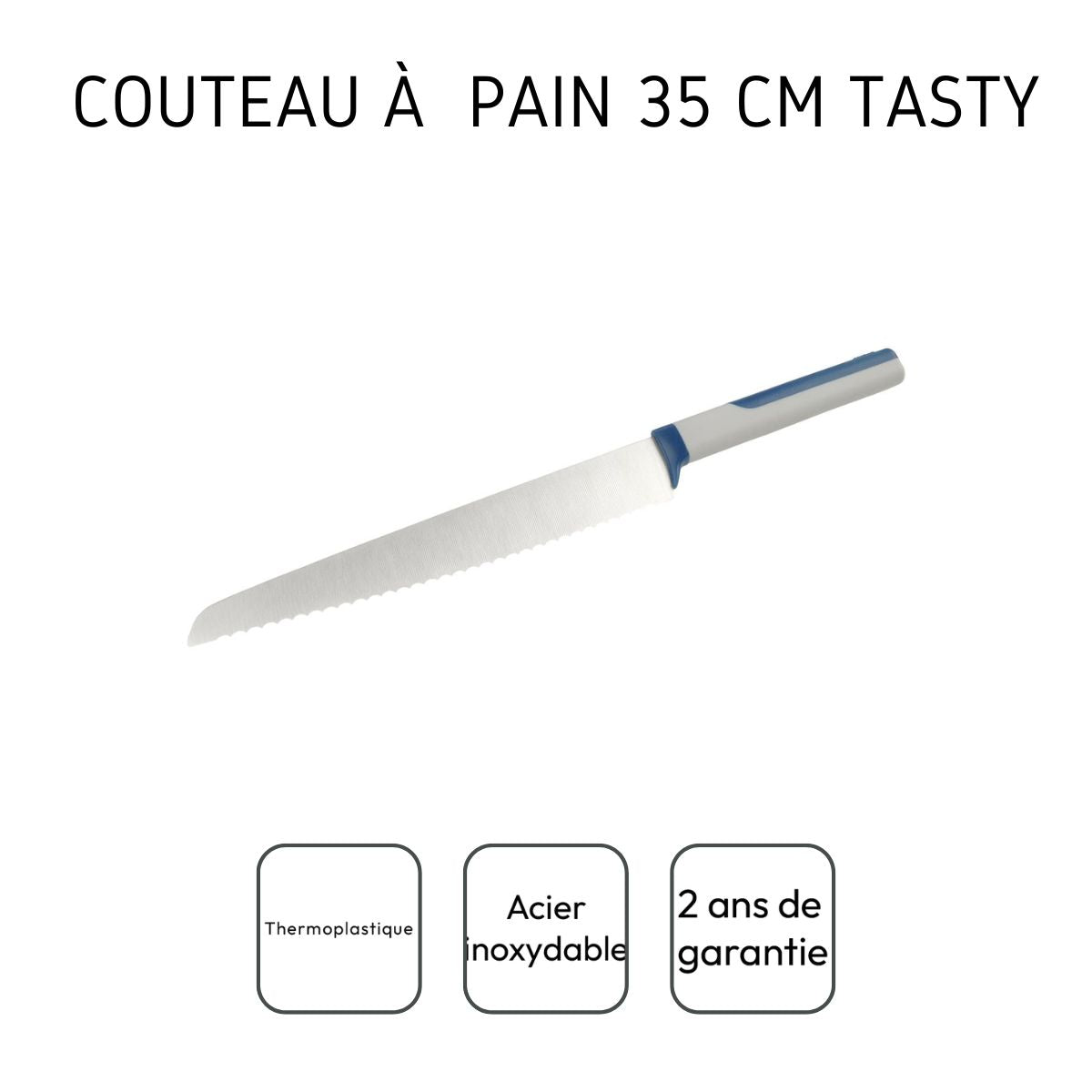 Couteau à pain 35 cm Tasty Core