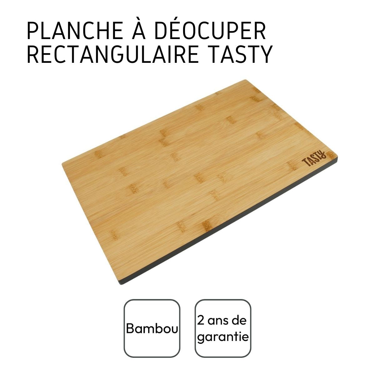 Grande planche à découper en bambou 35,5 x 25 cm Tasty Core