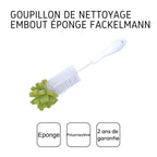 Goupillon pour bouteille avec embout éponge Fackelmann Tecno
