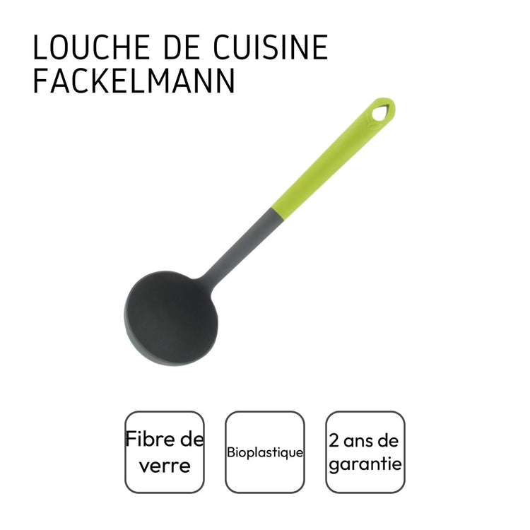 Louche de cuisine en bioplastique Fackelmann Gamme Zéro