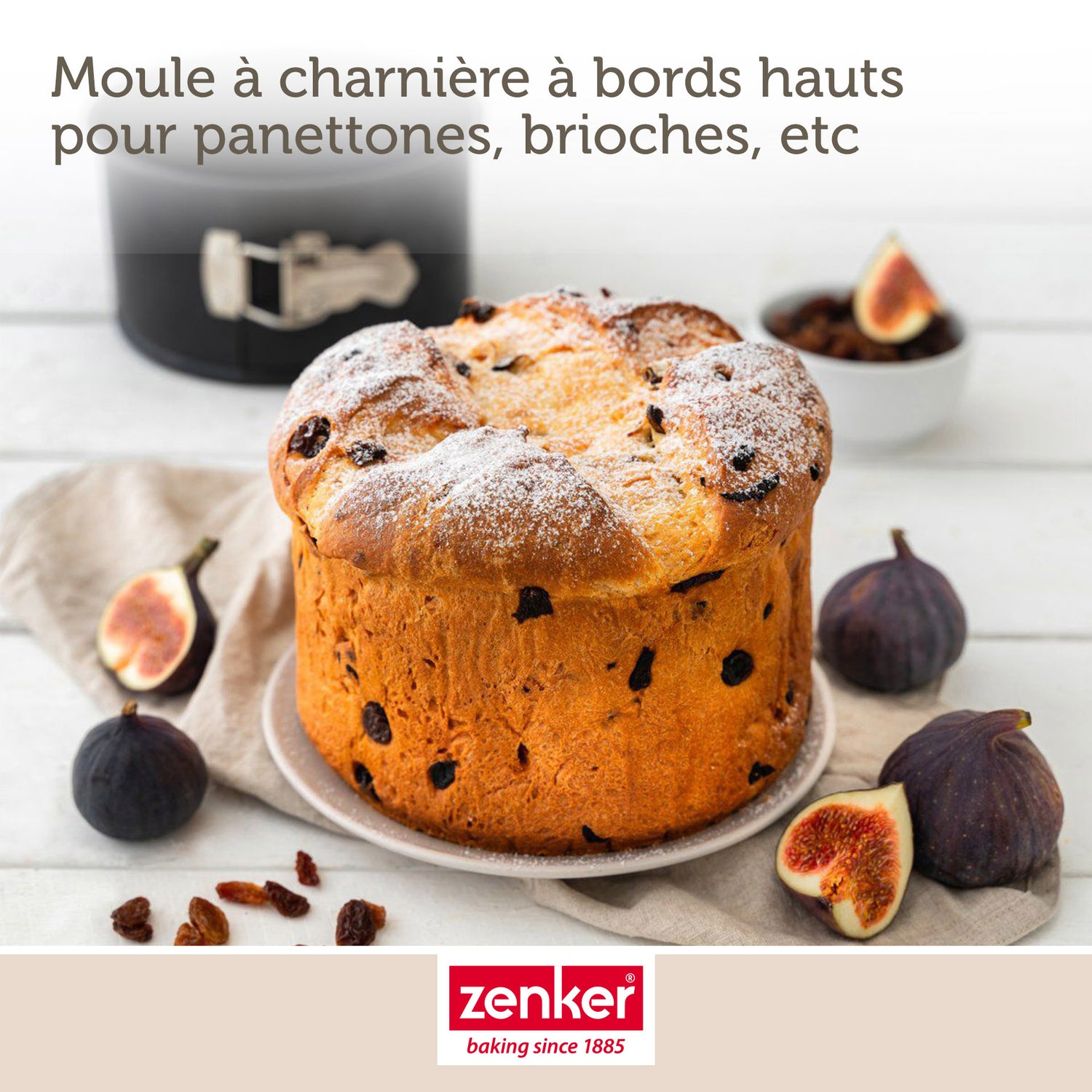 Moule à panettone à charnière 18 cm Zenker Spécial Countries