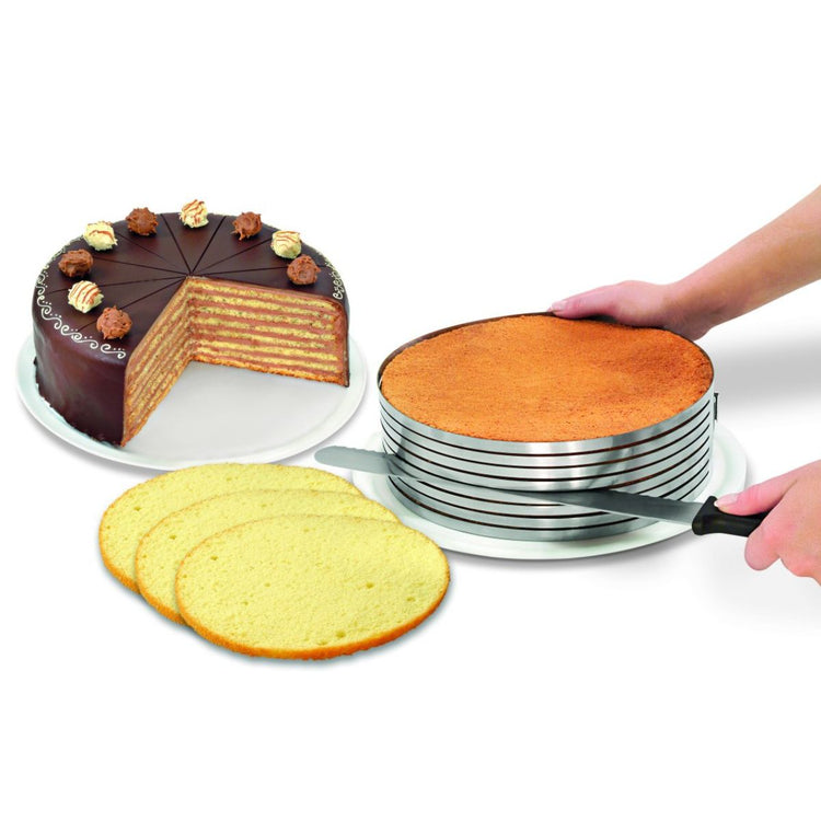 Ensemble de 2 ustensiles de pâtisserie pour layer cakes Zenker