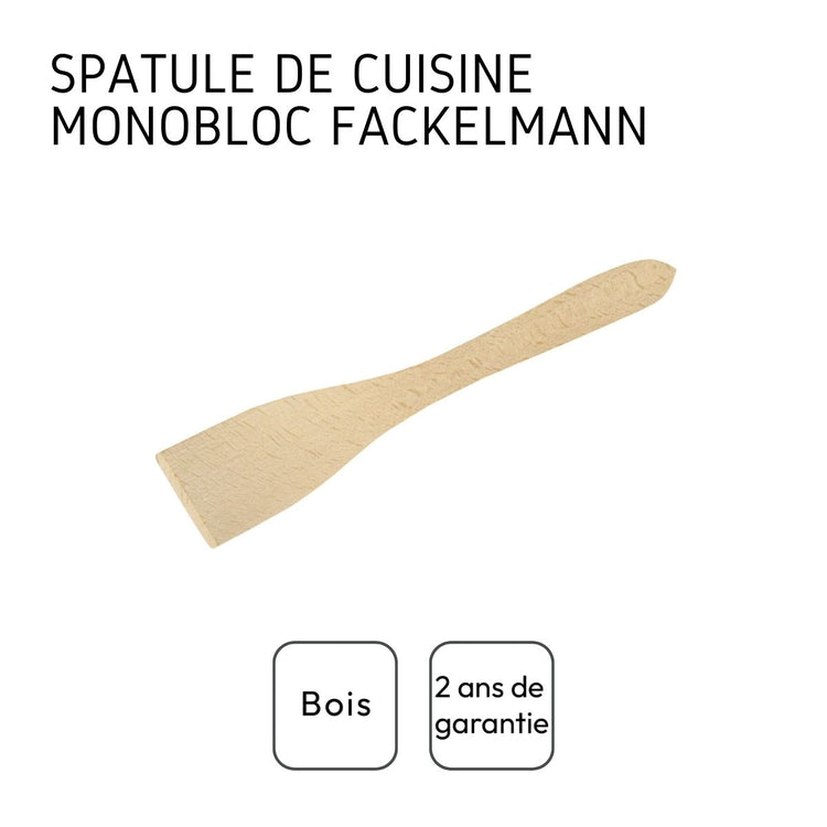 Spatule de cuisine courbe 30 cm Fackelmann Wood Edition