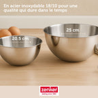 Set de 5 ustensiles de pâtisserie moule à manqué 2 bols spatule et verre doseur Zenker Green Vision