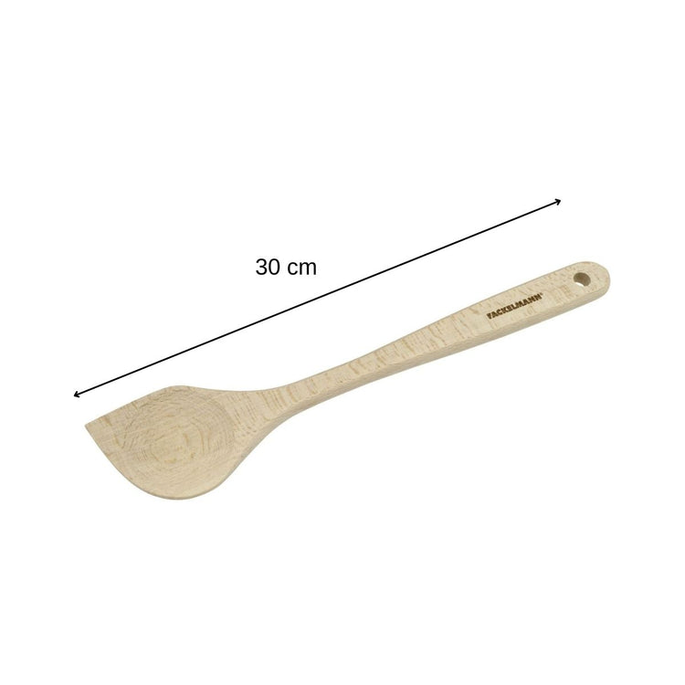 Lot de 3 cuillères en bois 30 cm Fackelmann Nature