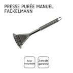 Duo Presse-purée manuel et Fourchette 3 dents pour pommes de terre Fackelmann