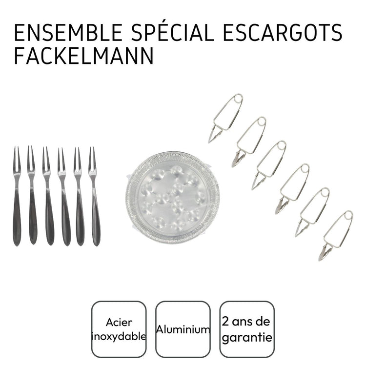 Ensemble spécial escargots Fackelmann
