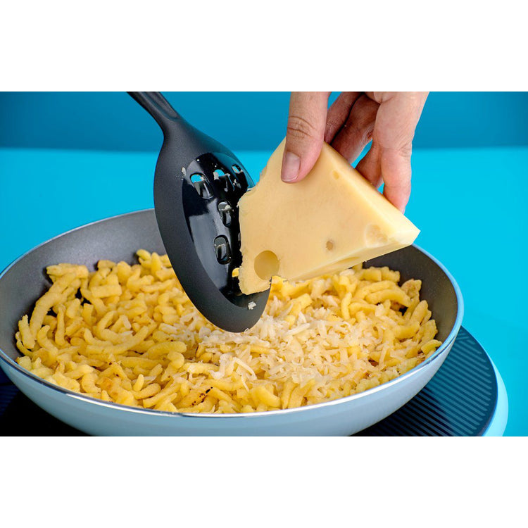 Cuillère de service ajourée avec fonction râpe à fromage Tasty Core