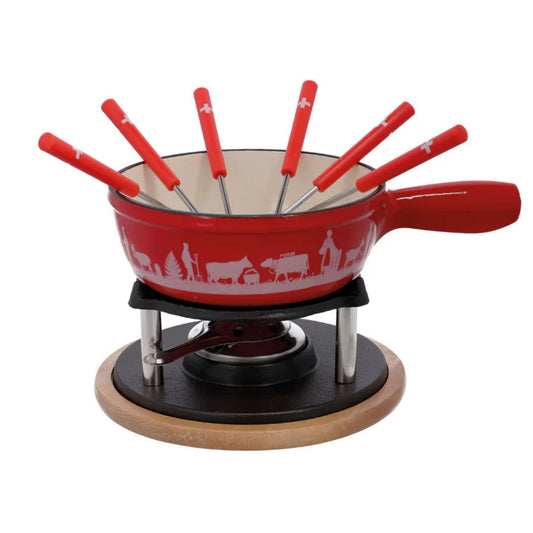 Service à fondue au fromage 6 personnes Rotel Swiss Tradition
