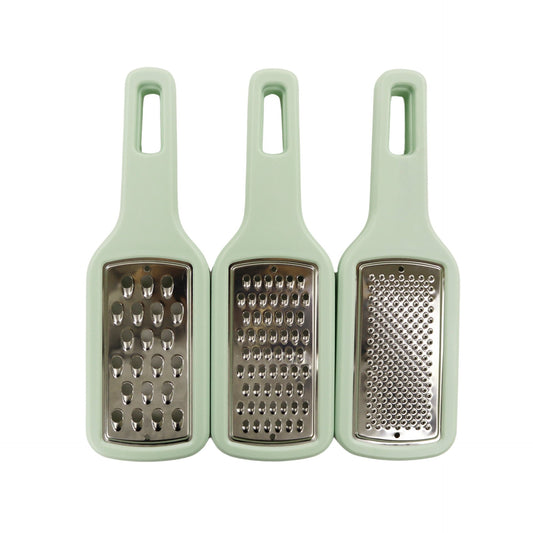 Lot de 3 râpes à légume manuel Fackelmann OCEAN