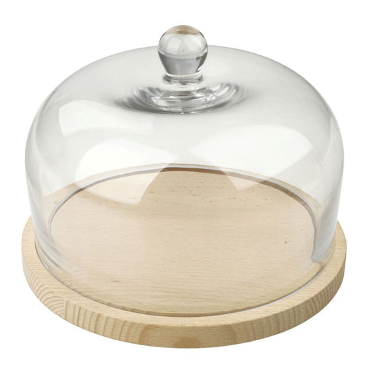 Cloche à fromage en verre 20 cm Fackelmann Eco Friendly