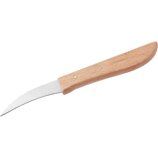 Couteau de cuisine éplucheur manche en bois Nirosta