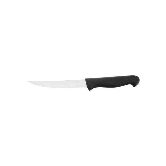 Couteau de cuisine manche en plastique noir Nirosta