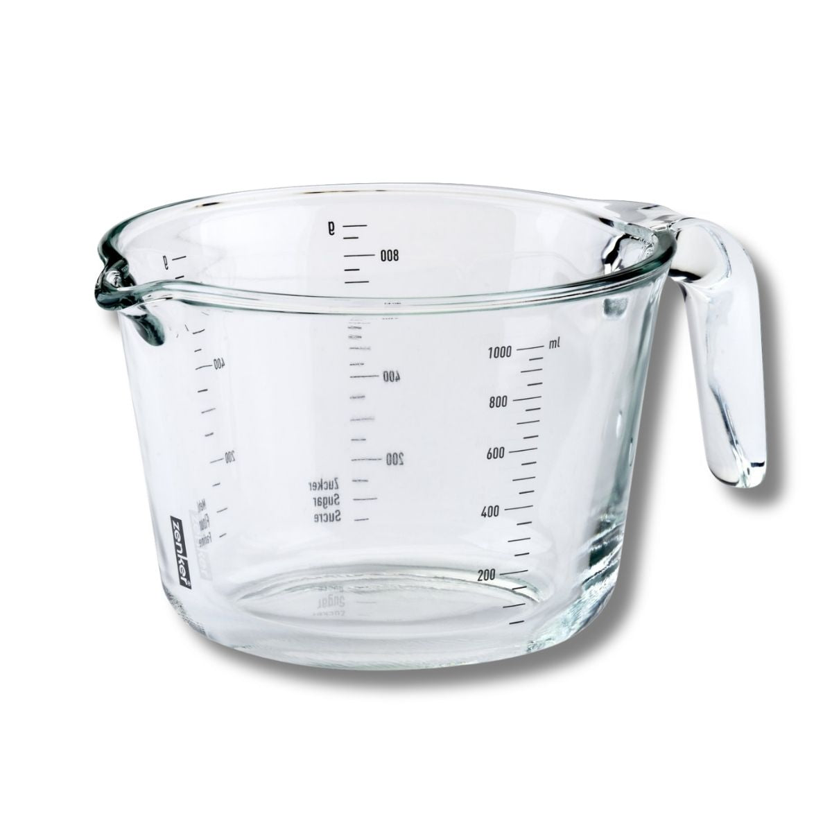 Verre à mesurer en borosilicate 1L Zenker