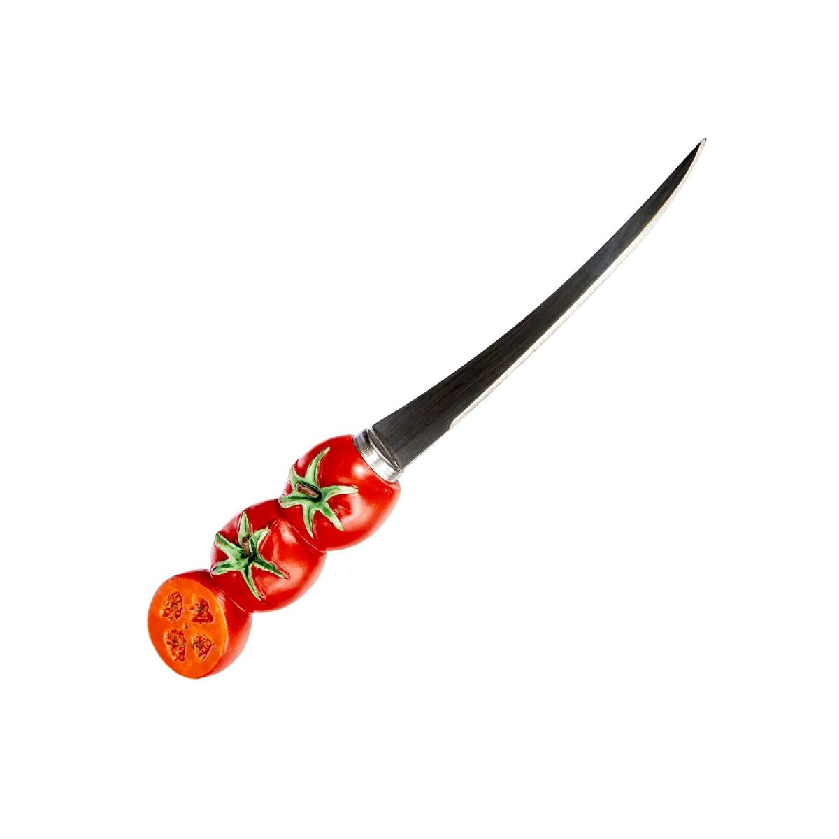 Couteau à tomates lame crantée 11 cm Fackelmann