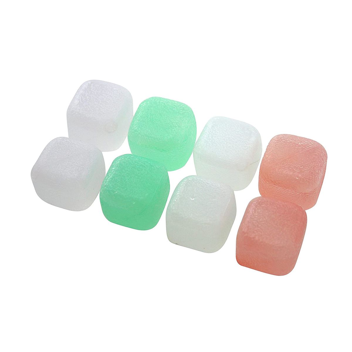Lot de 8 glaçons réutilisables en plastique Multicolore Fackelmann