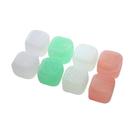 Lot de 8 glaçons réutilisables en plastique Multicolore Fackelmann