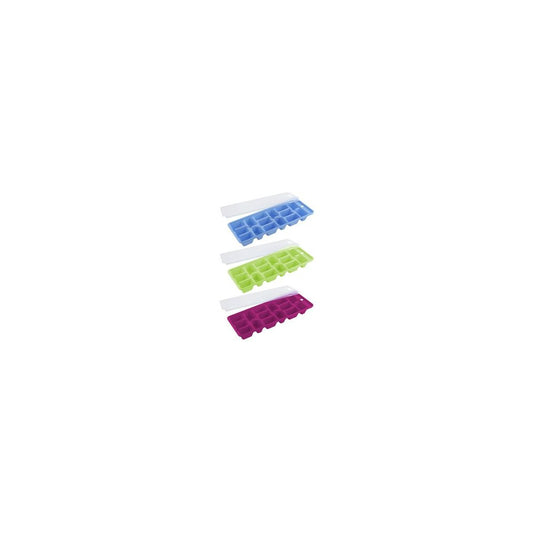 Bac à glaçons coloré avec couvercle pour 15 glaçons Fackelmann Bar Concept