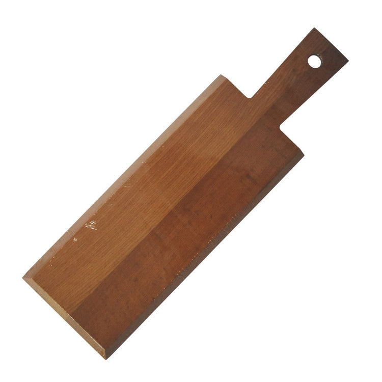 Planche à découper, hêtre foncé, bords biseautés 39 x 12 cm Fackelmann Wood Edition