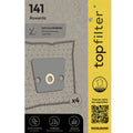 Lot de 4 sacs aspirateur Rowenta TopFilter Premium