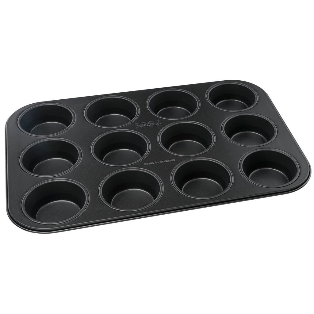 Moule 12 muffins Zenker Black Metallic