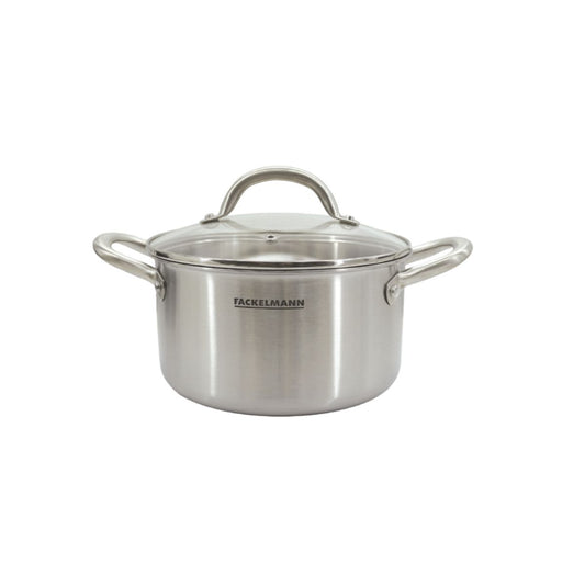 Faitout 24 cm en inox 18/10 Triply Fackelmann Vita3