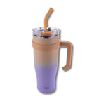 Gobelet isotherme 1200 ml lilas et pêche Tasty