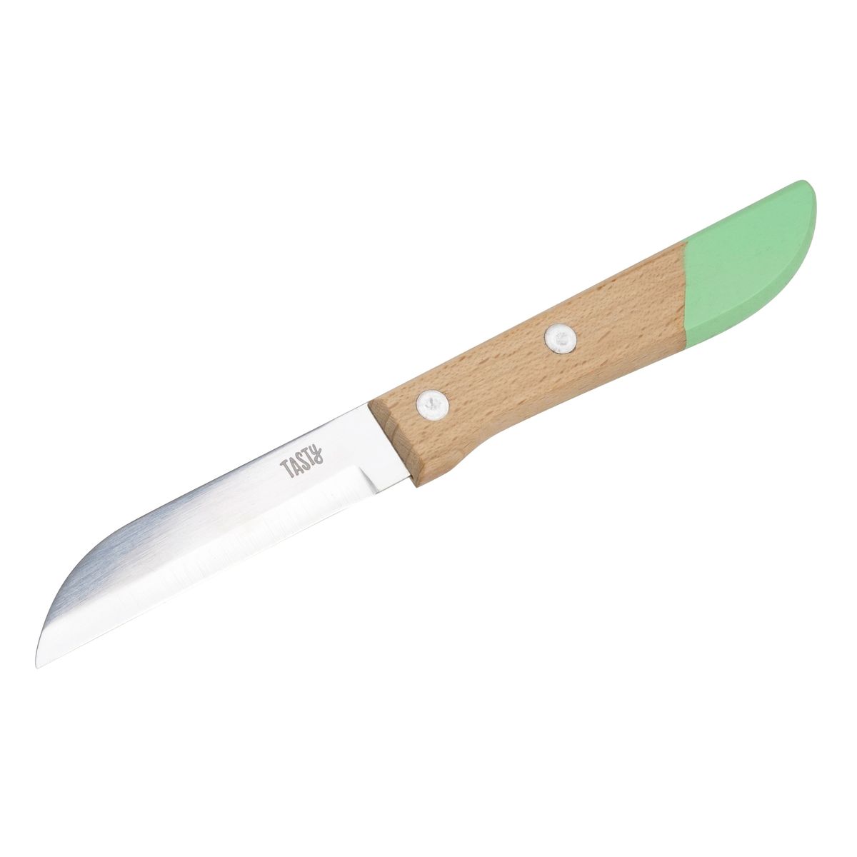 Petit couteau de cuisine manche en bois 17,5 cm