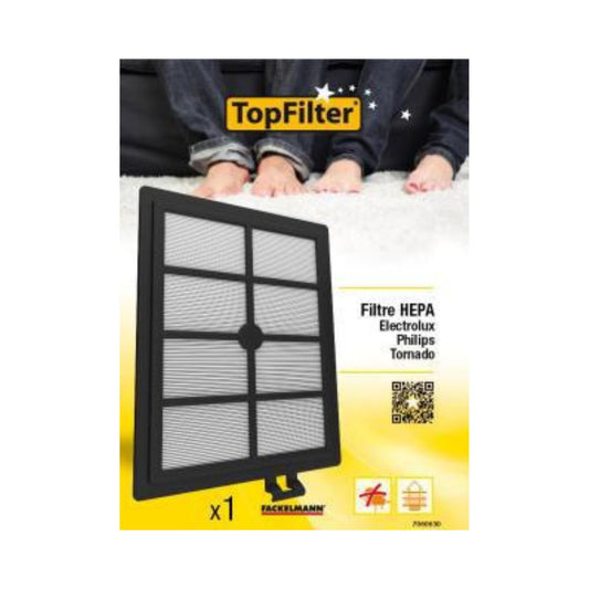 Filtre Hepa pour aspirateur Electrolux Philips et Tornado TopFilter