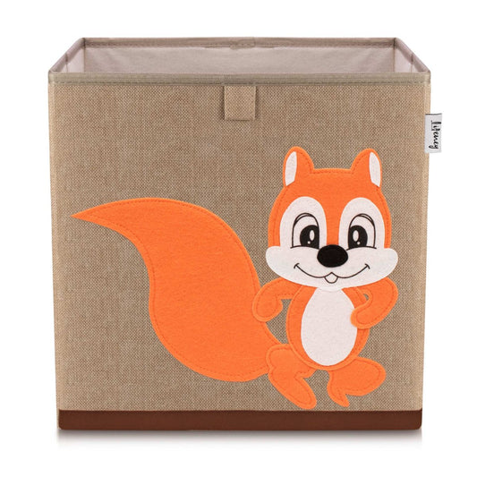 Boîte de rangement "écureuil" , compatible avec l'étagère IKEA KALLAX Lifeney