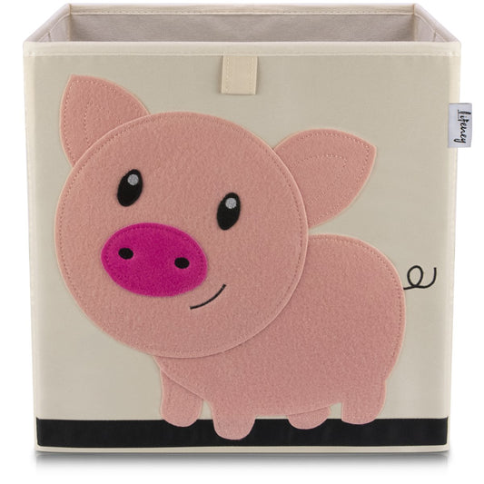 Boîte de rangement "cochon" , compatible avec l'étagère IKEA KALLAX Lifeney